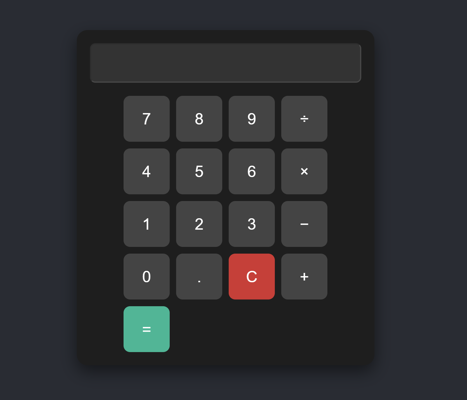 Calculator Screenshot
